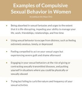 Sexual Compulsion examples